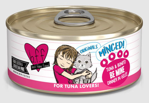 BFF Cat Tuna & Bonito Be Mine Dinner in Gel?e 5.5oz. (Case Of 24)