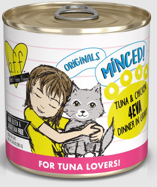 BFF Cat Tuna & Chicken 4Eva Dinner in Gravy 10oz. (Case Of 12)