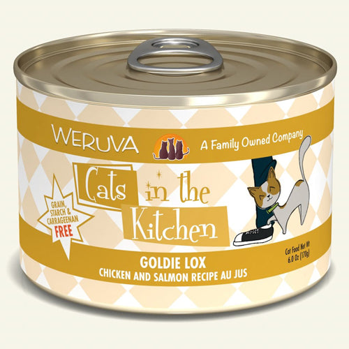 Cats In The Kitchen Goldie Lox Chicken and Salmon Recipe 6oz. (Case Of 24)