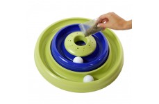 Bergan Catnip Hurricane Cat Toy Green, Blue