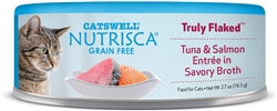 Nutrisca Cat Flaked Tuna Salmon 2.7 Oz. (Case Of 24)