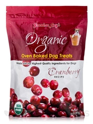 Grandma Lucys Dog Organic Baked Cranberry Treat 14Oz