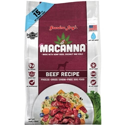 Grandma Lucys Dog Macanna Ana Grain Free Free Beef Trial Size (Case Of 6)