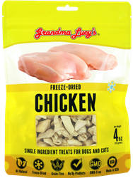 Grandma Lucys Dog Freeze Dried Chicken Treat 4 Oz..