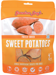 Grandma Lucys Dog Freeze Dried Sweet Potato Treat 2 Oz