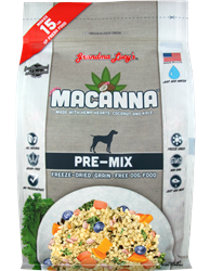 Grandma Lucys Dog Macanna Ana Grain Free Free Pre-Mix 3 Lbs.