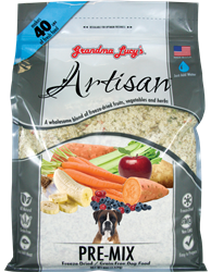 Grandma Lucys Dog Artisian Grain Free Pre-Mix 3 Lbs.