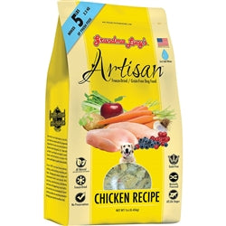 Grandma Lucys Dog Freeze-Dried Artisan Grain Free Chicken 1Lb