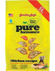 Grandma Lucys Dog Pure Grain Free Chicken Chickpea 3 Lbs.