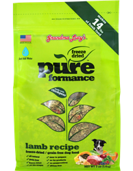 Grandma Lucys Dog Pure Grain Free Lamb Chickpea 3 Lbs.