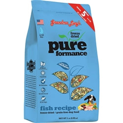 Grandma Lucys Dog Freeze-Dried Pure Grain Free Fish 1Lb