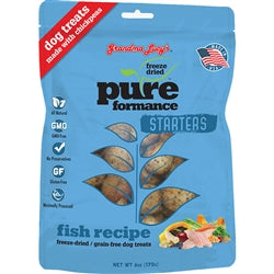 Grandma Lucys Dog Pure Freeze Dried Fish Treat 6 Oz..