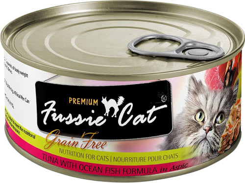 Fussie Cat Premium Tuna Ocean  Fish In Aspic 2.82oz/24 Can