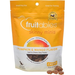 Fruitables Skinny Minis Soft Dog Treats
Pumpkin Mango, 1ea/5 oz