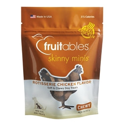 Fruitables Skinny Minis Soft Dog Treats
Rotisserie Chicken, 1ea/5 oz