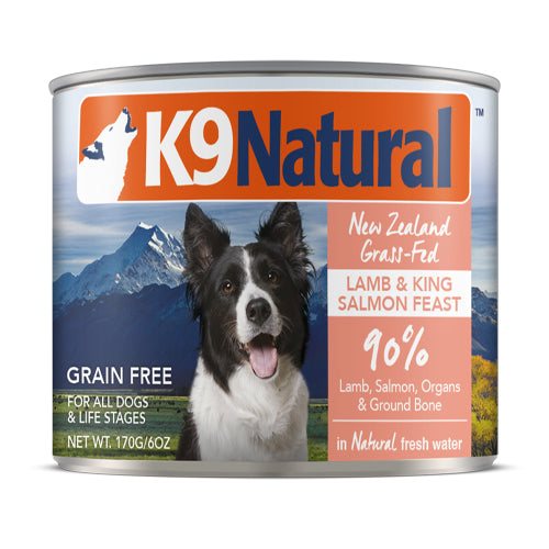 K9 Natural Dog Lamb Salmon 13 Oz.(Case Of 12)
